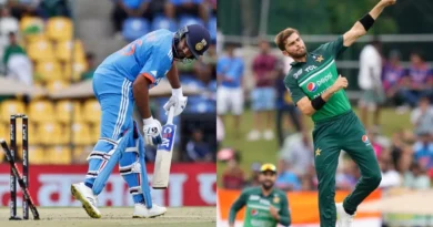 IND vs PAK एशिया कप : शाहीन अफरीदी की लहराती हुई इनस्विंग गेंद पर क्‍लीन बोल्‍ड हुए रोहित शर्मा, वायरल हुआ वीडियो